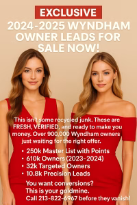 Timeshare owner exit Leads 2025 1 Timeshare owner exit Leads